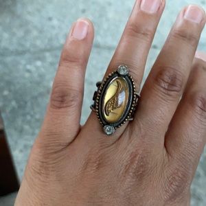 COPY - COPY - Mars and Valentine sterling silver Pegasus ring